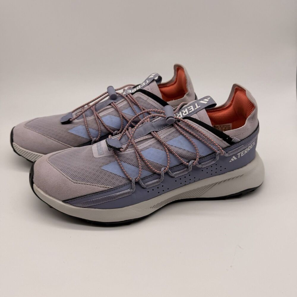 Adidas Terrex Voyager 21 Travel Shoes Womens 9 Purple Wonder Blue HQ0945